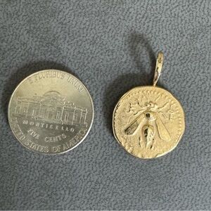 Robin Haley The Bee Necklace 14k Yellow Solid Gold  4+ grams